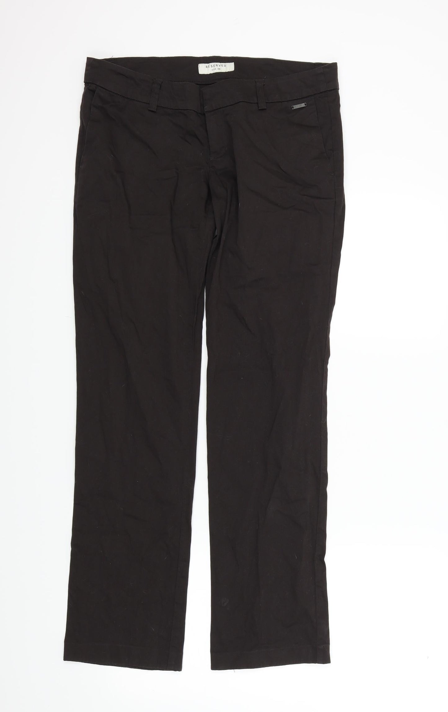 RESERVED Womens Black   Trousers  Size 38 L30 in