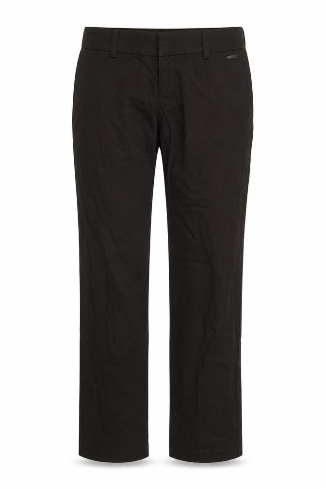 Womens UK Size 38 RESERVED Regular Fit  Black Trousers