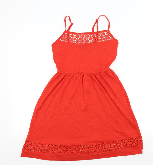 Primark Womens Red   Fit & Flare  Size 8