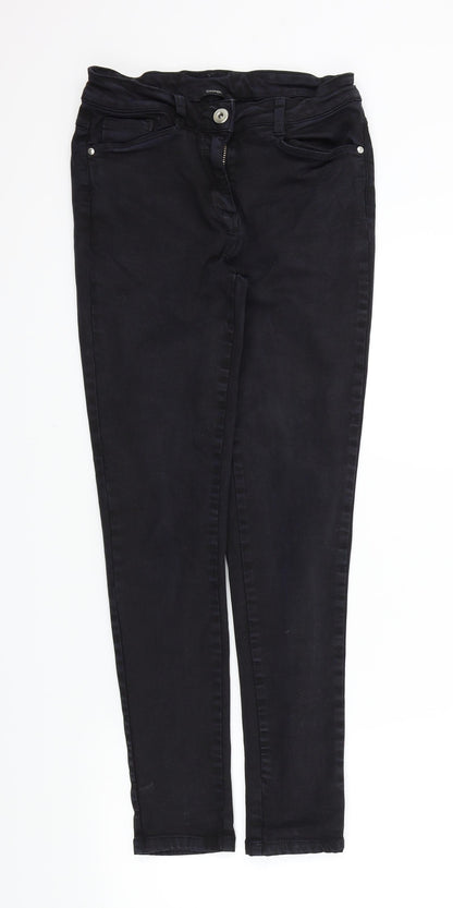 George Womens Black   Straight Jeans Size 8 L27 in
