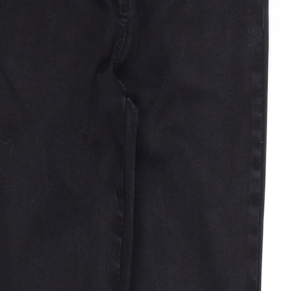 George Womens Black   Straight Jeans Size 8 L27 in