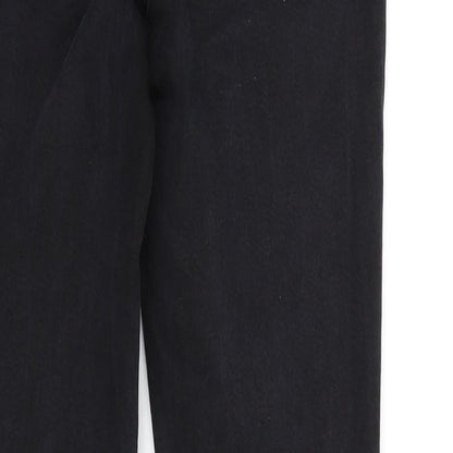George Womens Black   Straight Jeans Size 8 L27 in
