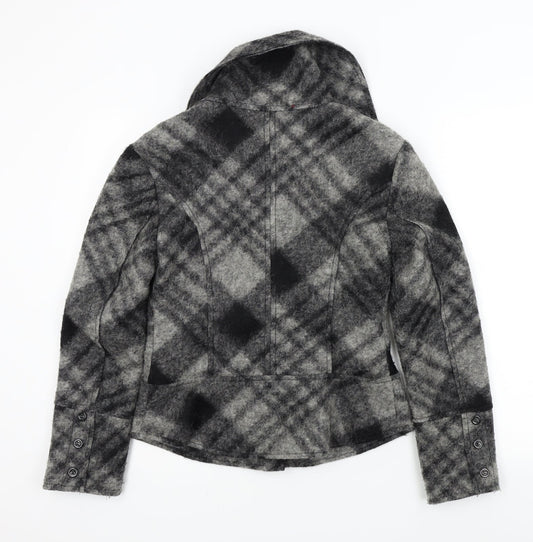 Promod  Womens Grey   Jacket Coat Size 12