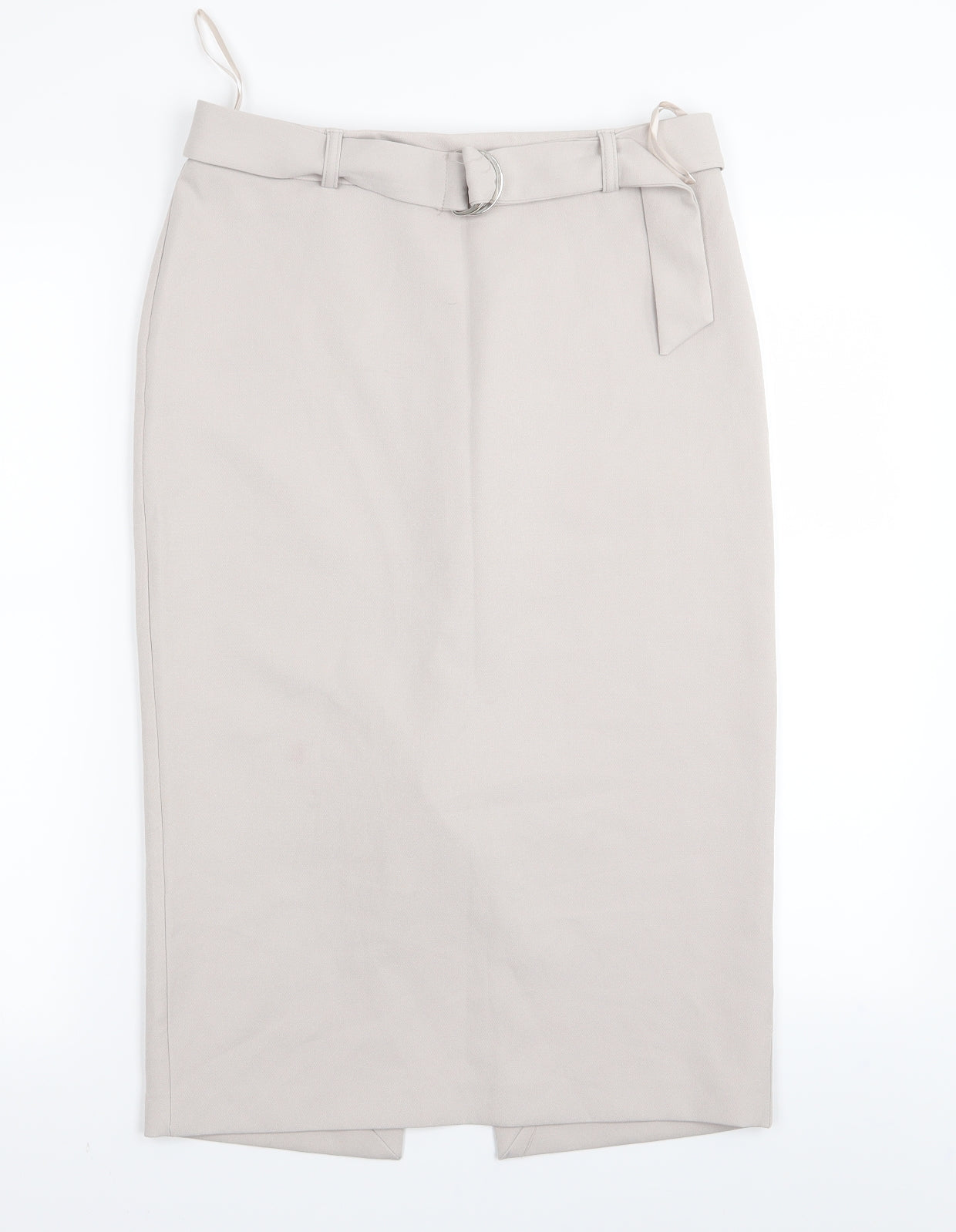 Linea Womens Grey   A-Line Skirt Size 10