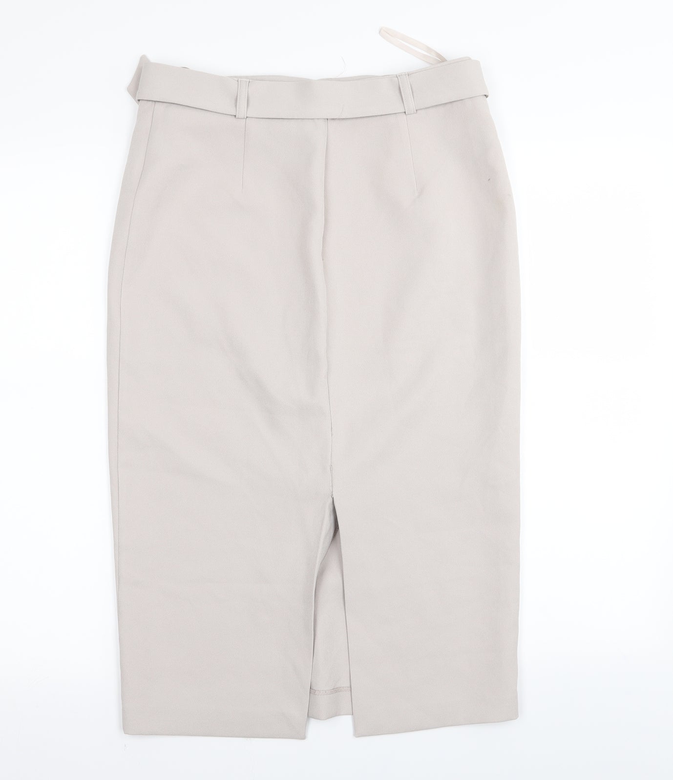 Linea Womens Grey   A-Line Skirt Size 10