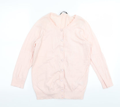 Dorothy Perkins Womens Pink   Cardigan Jumper Size 10