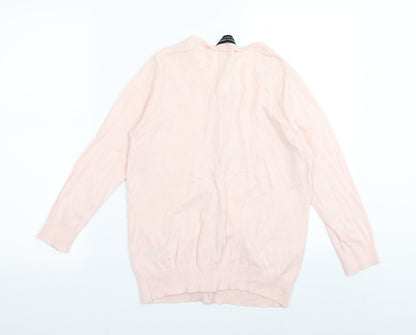 Dorothy Perkins Womens Pink   Cardigan Jumper Size 10