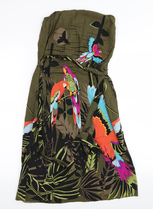 Divided by H&M Womens Multicoloured Floral  Fit & Flare  Size 8