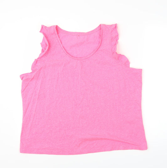 George Womens Pink   Basic Tank Size 20