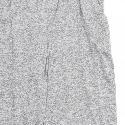 Womens UK Size 2XL Preworn Regular Fit Sweatpants Grey Trousers
