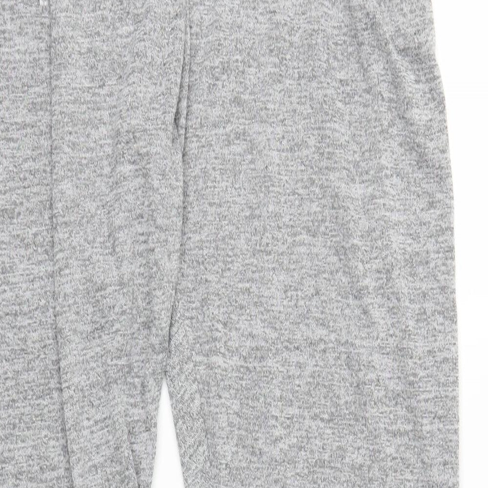 Womens UK Size 2XL Preworn Regular Fit Sweatpants Grey Trousers