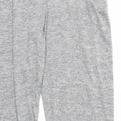 Womens UK Size 2XL Preworn Regular Fit Sweatpants Grey Trousers