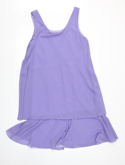 Preworn Womens Purple   Shift  Size L