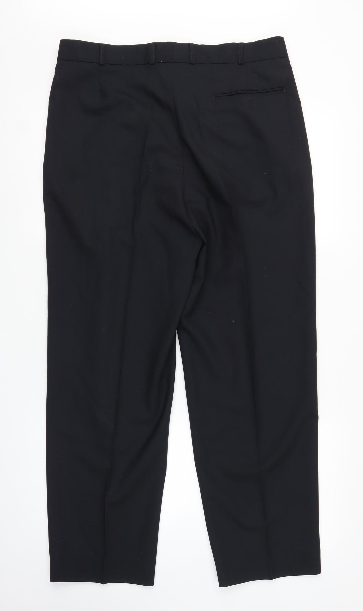 Moorcroft Mens Blue   Trousers  Size 34 in L27 in