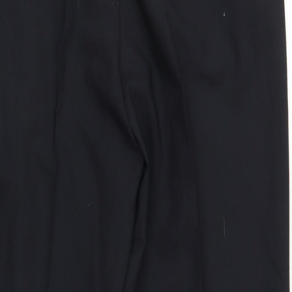 Moorcroft Mens Blue   Trousers  Size 34 in L27 in