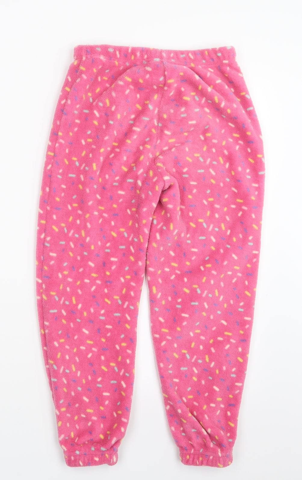 Just like you Girls Pink Geometric  Capri Pyjama Pants Size 8-9 Years