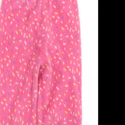 Just like you Girls Pink Geometric  Capri Pyjama Pants Size 8-9 Years