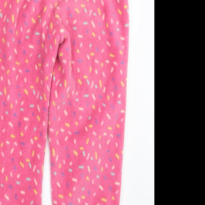 Just like you Girls Pink Geometric  Capri Pyjama Pants Size 8-9 Years