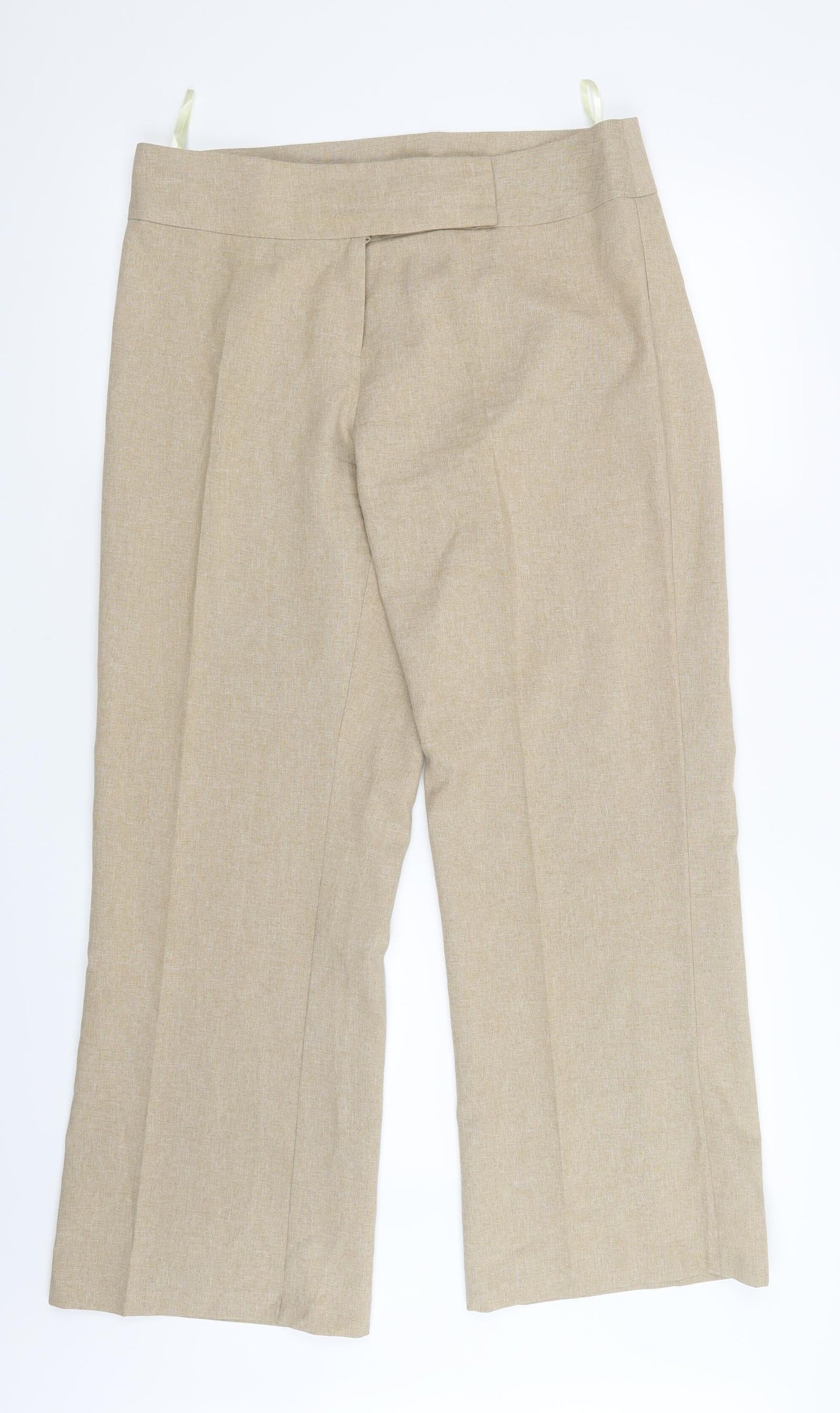 Florence + Fred Womens Beige   Trousers  Size 14 L29 in - Short Leg