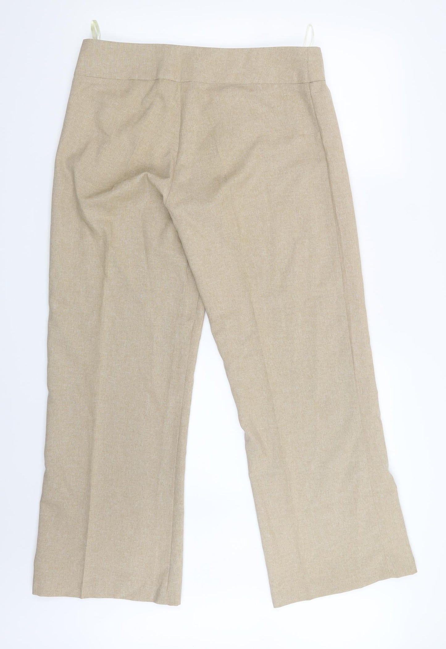 Florence + Fred Womens Beige   Trousers  Size 14 L29 in - Short Leg