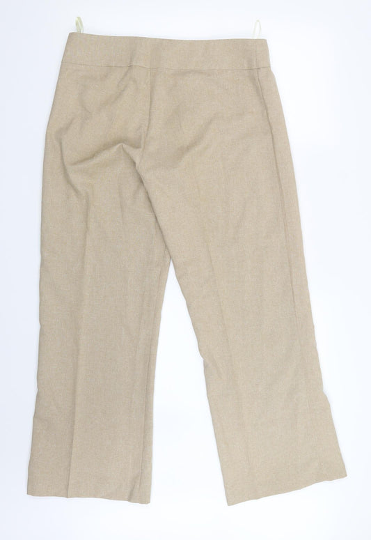 Florence + Fred Womens Beige   Trousers  Size 14 L29 in - Short Leg