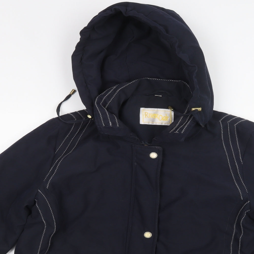 Womens UK Size 10 River Oak Blue Jacket