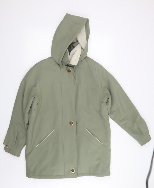 Womens UK Size 12 David Barry Green Jacket