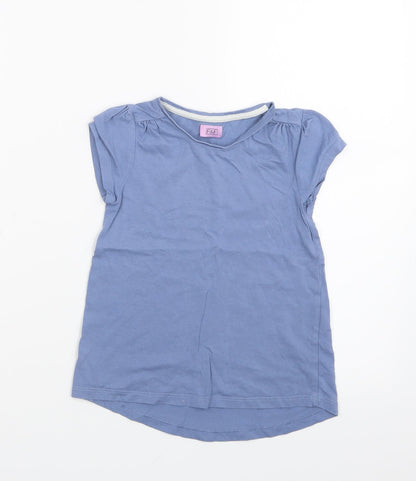 F&F Girls Purple   Basic T-Shirt Size 4-5 Years