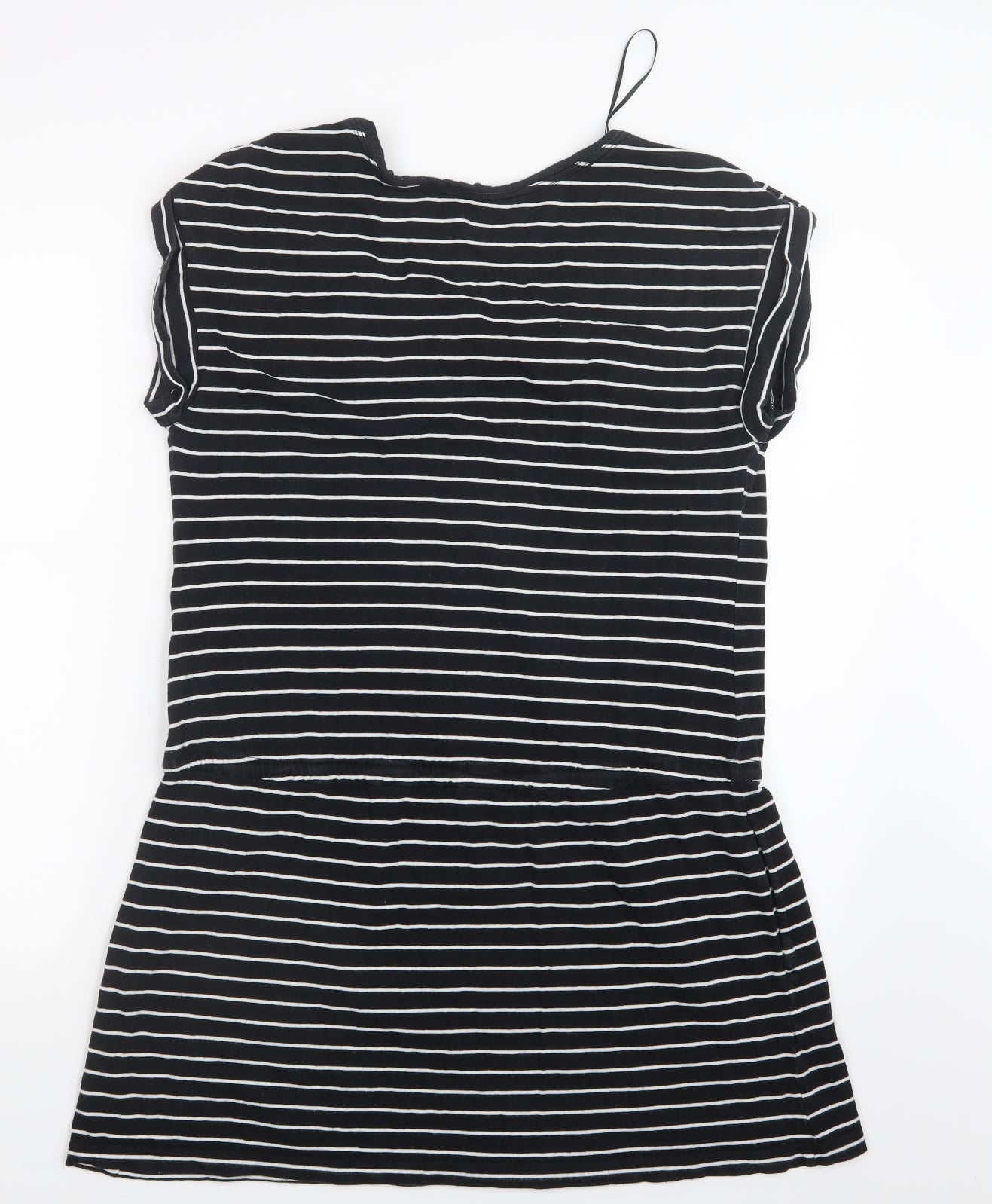 Womens UK Size 12 Debenhams Black Basic T-Shirt