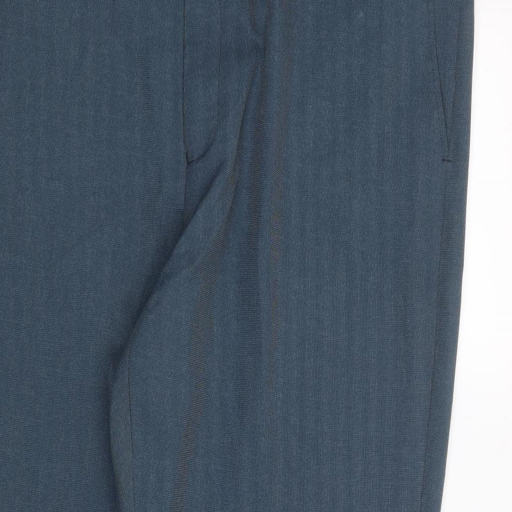 Mens UK Size 41 in BHS Regular Fit  Blue Trousers