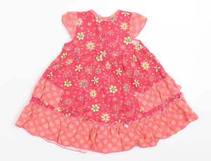 Matalan Girls Pink   Fit & Flare  Size 3-6 Months