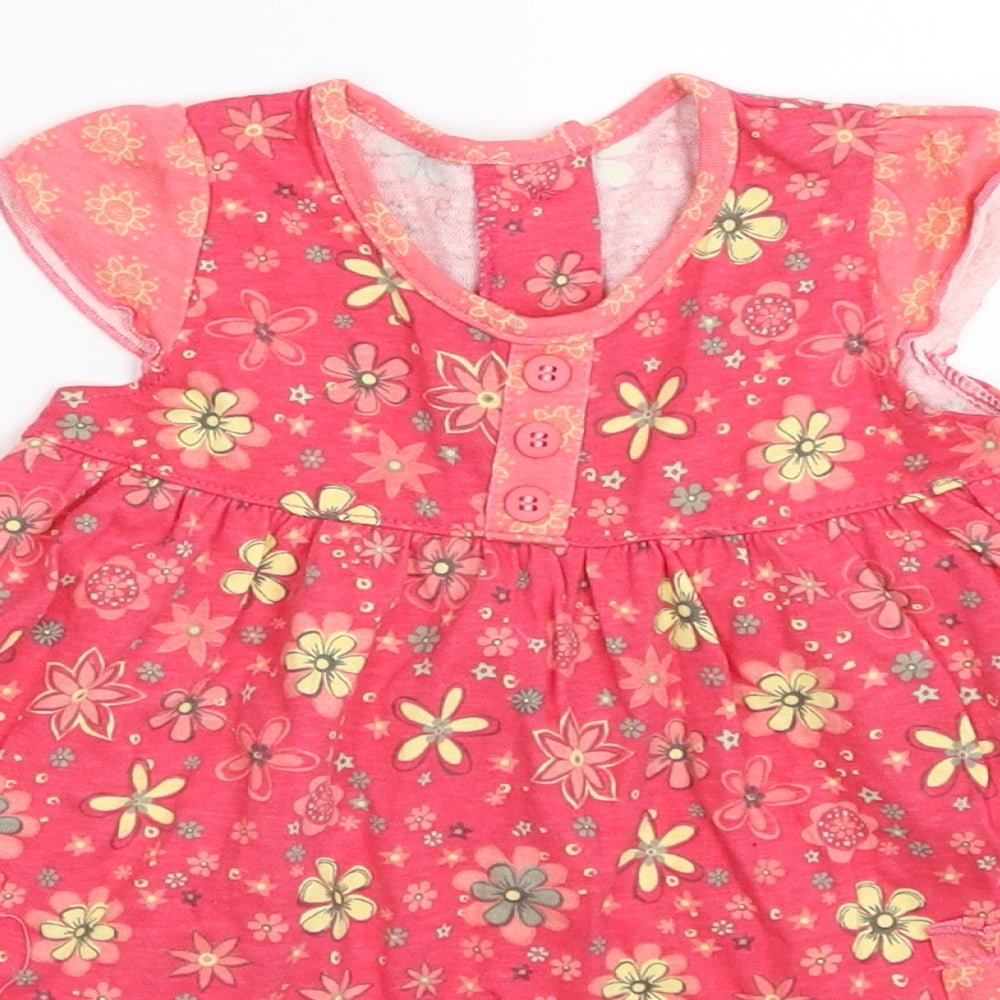 Matalan Girls Pink   Fit & Flare  Size 3-6 Months