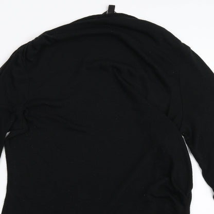 Ann Taylor Womens Black   Pullover Jumper Size L