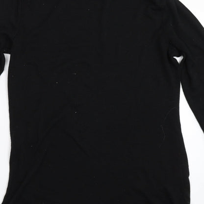 Ann Taylor Womens Black   Pullover Jumper Size L