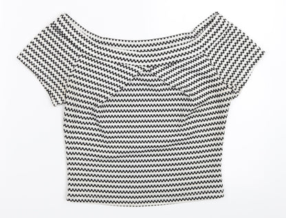 Nichii Womens White   Basic Blouse Size S