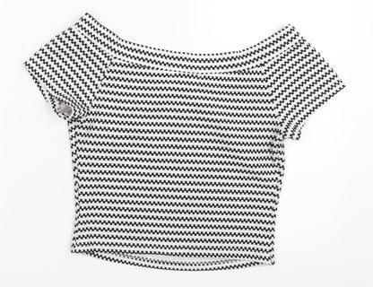 Nichii Womens White   Basic Blouse Size S
