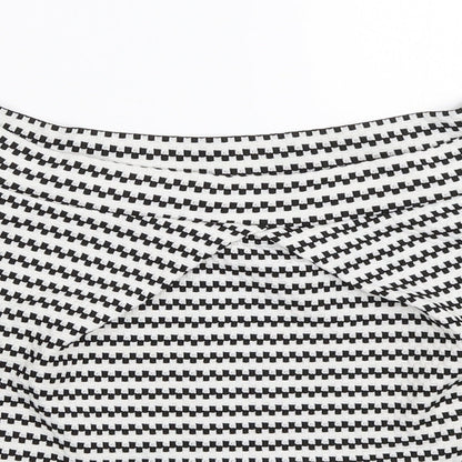 Nichii Womens White   Basic Blouse Size S