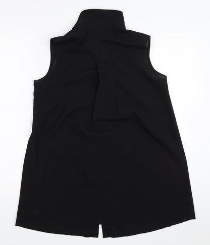 Cameo Rose Womens Black   Basic Button-Up Size 10