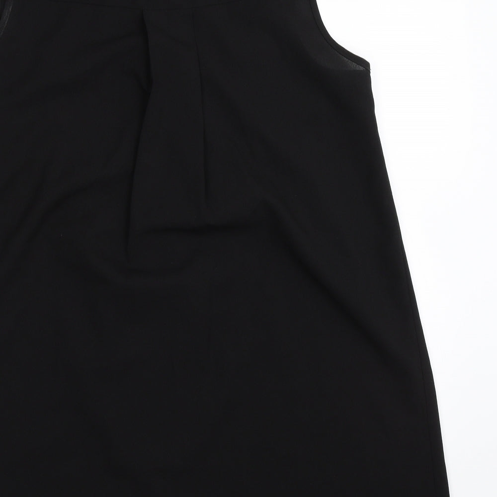 Cameo Rose Womens Black   Basic Button-Up Size 10