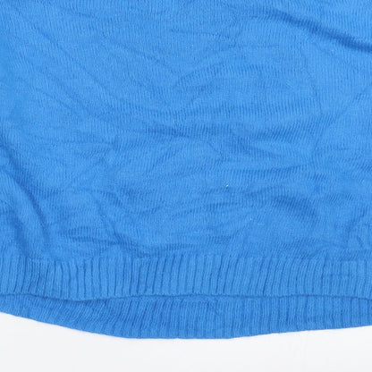 H&M Womens Blue   Pullover Jumper Size 38
