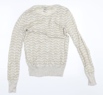 Tu Womens Beige   Pullover Jumper Size 12