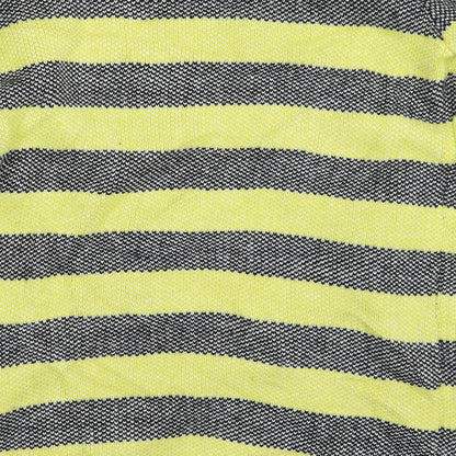 Atmosphere Womens Yellow Striped  Cardigan Jumper Size XS