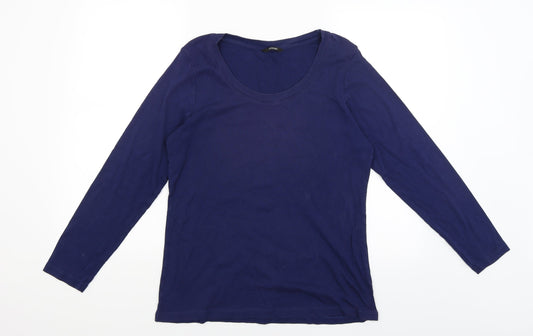 George Womens Blue   Basic T-Shirt Size 18