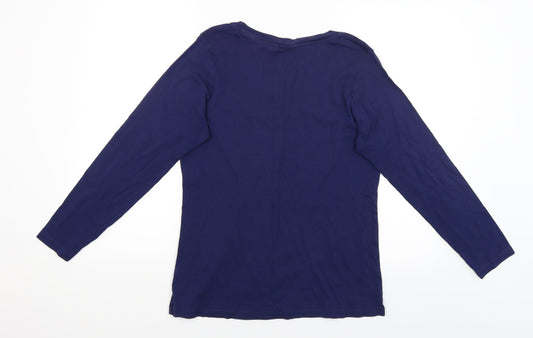 George Womens Blue   Basic T-Shirt Size 18