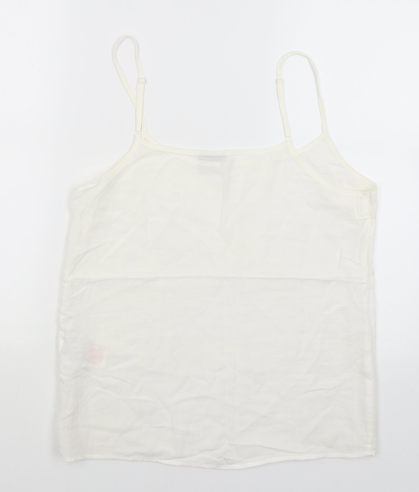 Womens UK Size M VERO MODA White Camisole Tank