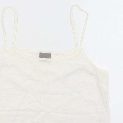 Womens UK Size M VERO MODA White Camisole Tank