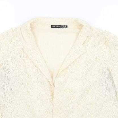 Womens UK Size 14 Atmosphere Ivory Jacket