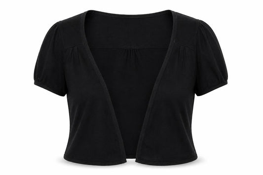 M&S Womens Black   Wrap Jumper Size 14