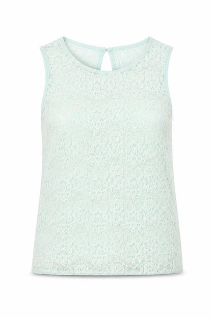 Womens UK Size 12 New Look Green Basic Tank