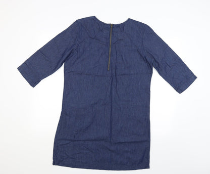 Dorothy Perkins Womens Blue   T-Shirt Dress  Size 12